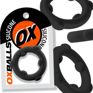 Oxballs Spinner single silicone ring Black