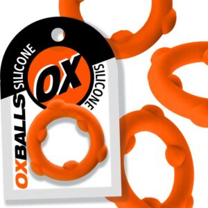 Oxballs Spinner single silicone ring Orange