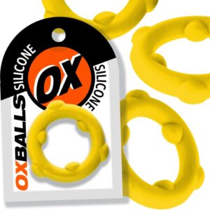 Oxballs Spinner single silicone ring Yellow