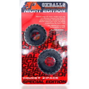 Oxballs Truckt 2-piece cockring plus+SILICONE™ special edition Night