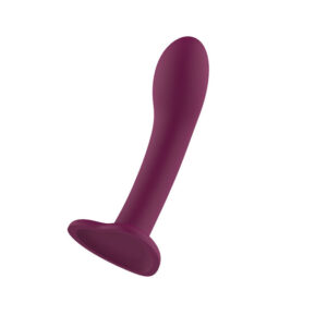 Passion Play Liquid Silicone Dildo - Purple - Purple 18 cm Dildo