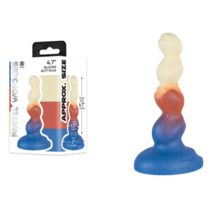 Pastel Wonders - 11.9 cm Silicone Butt Plug - Coloured 11.9 cm Butt Plug Pastel Wonders - 11.9 cm Silicone Butt Plug - Coloured 11.9 cm Butt Plug