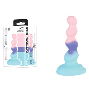 Pastel Wonders - 11.9 cm Silicone Butt Plug - Coloured 11.9 cm Butt Plug Pastel Wonders - 11.9 cm Silicone Butt Plug - Coloured 11.9 cm Butt Plug