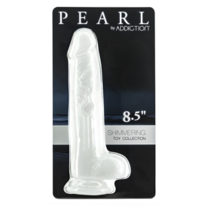 Pearl Dildo 8.5in Pearl White