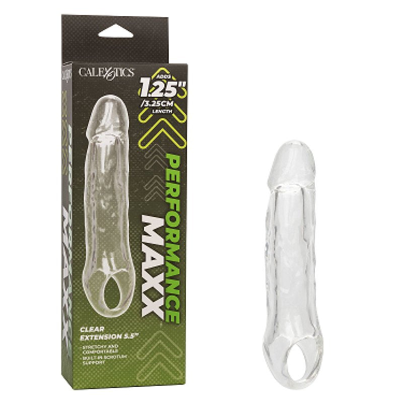 Performance Maxx Clear Extension 5.5" Cock Ring