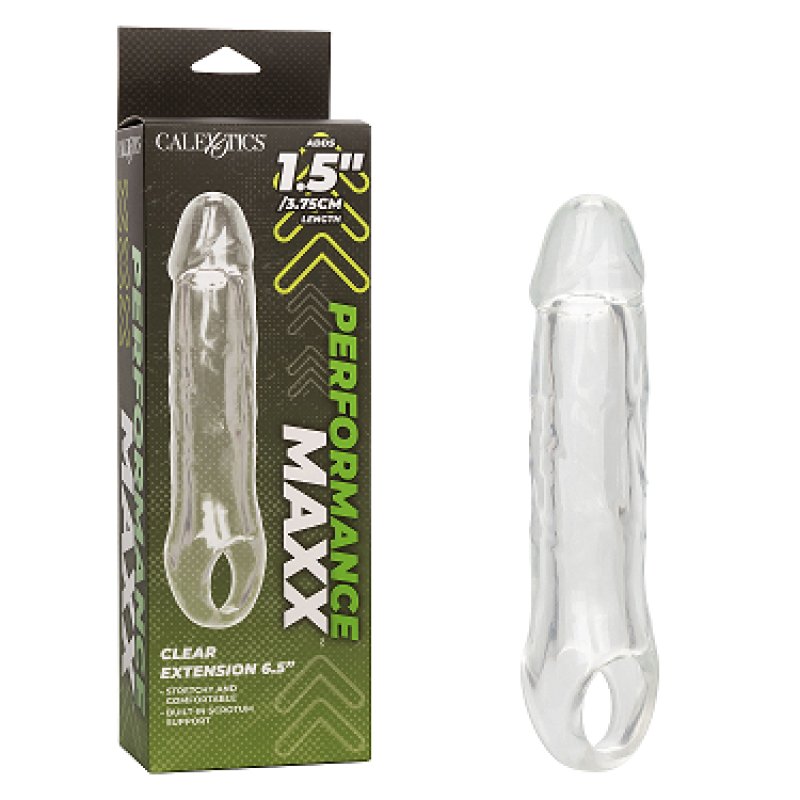 Performance Maxx Clear Extension 6.5" Cock Ring
