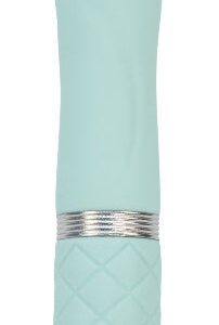 Pillow Talk Flirty Teal Rechargeable Mini Bullet Vibrator
