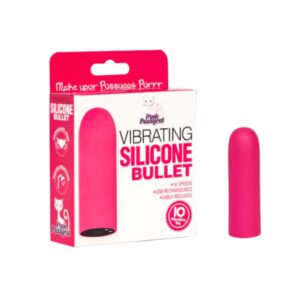 Pink Pussycat Recharheable Silicone Bullet