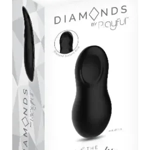Playful Diamonds The Socialite - Rechargeable Lay-On Vibe Black