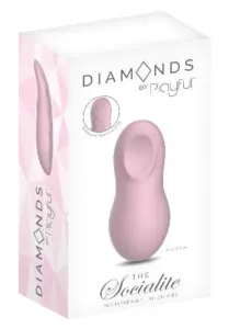 Playful Diamonds The Socialite - Rechargeable Lay-On Vibe Pink
