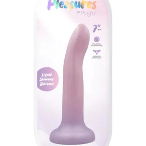 Pleasures by Playful 7 inch Dong - Pink to Purple