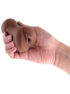 Pocket Pals Vagina Stroker Brown Pocket Pals Vagina Stroker Brown