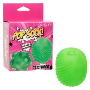 Pop Sock™ Pop Sock Textured - Green Masturbator