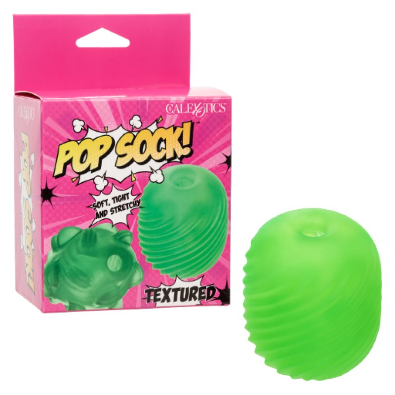 Pop Sock™ Pop Sock Textured - Green Masturbator
