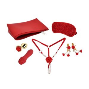 Ravishing Rose 6 Piece Travel Kit - Bondage