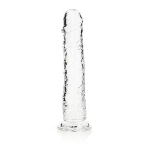 REALROCK 31 cm Straight Dildo - Clear - Clear 31 cm (11'') Dong