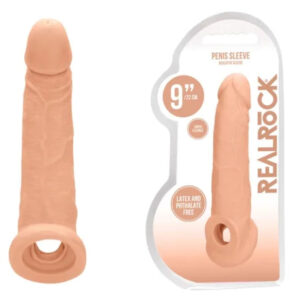 Realrock Penis Sleeve 9" Flesh