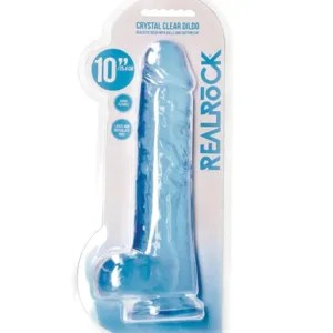 Realrock Realistic Dildo with Balls - 10" / 25.4 cm Dildo