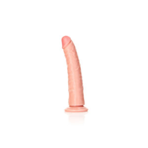 Realrock Realistic Slim Dildo with Suction cup 8"
