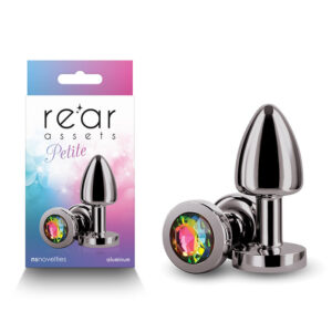 Rear Assets Petite - Gunmetal with Rainbow