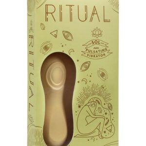 RITUAL Sol Rechargeable Silicone Pulsating Vibe Yellow