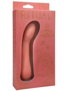 RITUAL Zen Rechargeable Silicone G-Spot Vibe Coral