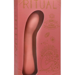 RITUAL Zen Rechargeable Silicone G-Spot Vibe Coral