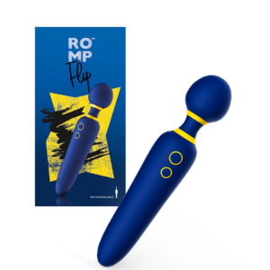 ROMP Flip - Cordless Rechargeable & Waterproof Vibrating Massage Wand