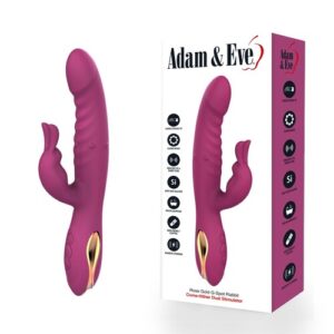 Rose Gold Come-Hither G-Spot Dual Stimulating Rabbit - Vibrators