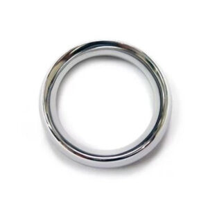 Rouge Stainless Steel Doughnut Ball Stretcher Weight 55mm Cock Ring
