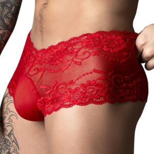 Sassy Mini Short Sheer Pouch - Men's Wear | Adam & Eve