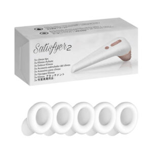 Satisfyer 2 Climax Heads - 5 Replacement Silicone Heads for Satisfyer 2 Satisfyer 2 Climax Heads - 5 Replacement Silicone Heads for Satisfyer 2
