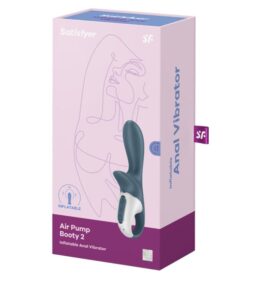 Satisfyer Air Pump Booty 2 Dark Grey Anal Toy