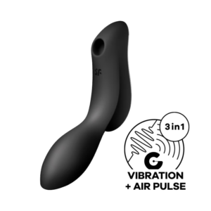 Satisfyer Curvy Trinity 2 Vibrator - Black