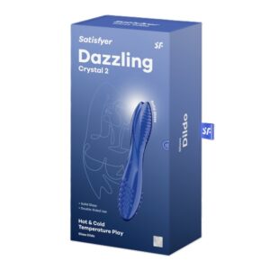 Satisfyer Dazzling Crystal 2 blue Dildo