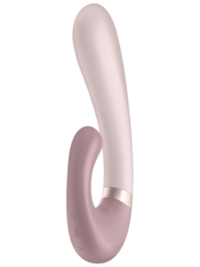 Satisfyer Heat Wave Connect App Heating Rabbit Vibrator - Mauve
