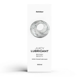 Satisfyer Juicy Lubricant 300 ml Boogy Booty - Water Based Anal Lubricant - 300 ml Bottle