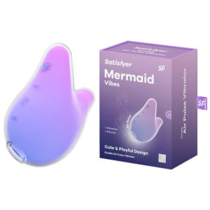 Satisfyer Mermaid Vibes Violet/Pink USB Rechargeable Air Pulse Stimulator