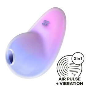 Satisfyer Pixie Dust - Violet/Pink - Violet/Pink USB Rechargeable Vibrating Air Pulse Stimulator Satisfyer Pixie Dust - Violet/Pink - Violet/Pink USB Rechargeable Vibrating Air Pulse Stimulator