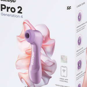 Satisfyer Pro 2 Generation 4 - Amethyst Touch-Free USB-C Rechargeable Clitoral Stimulator with App Control