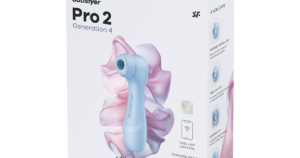 Satisfyer Pro 2 Generation 4 - Serene Blue Touch-Free USB-C Rechargeable Clitoral Stimulator with App Control