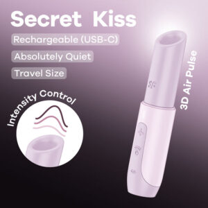 Satisfyer Secret Kiss - Lilac USB Rechargeable Air Pulse Stimulator