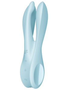 Satisfyer Threesome 1 Light Blue Clitoral Vibrator