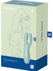 Satisfyer Threesome 3 Clitoral Vibrator Satisfyer Threesome 3 Clitoral Vibrator