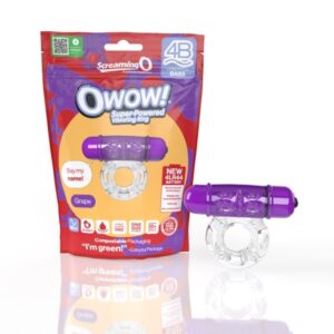 Screaming O 4B OWow - Grape Cock Ring