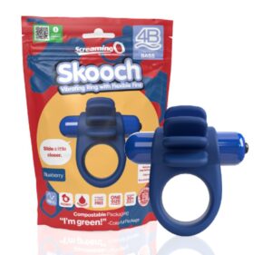 Screaming O 4B Skooch - Blueberry Cock Ring