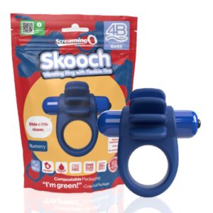 Screaming O 4B Skooch - Blueberry Cock Ring