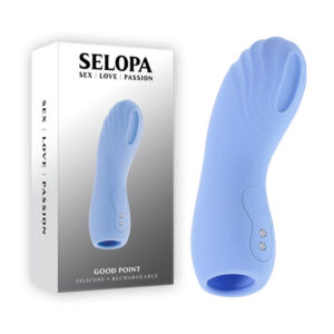 Selopa GOOD POINT - Purple USB Rechargeable Hollow Vibrating Finger Stimulator Selopa GOOD POINT - Purple USB Rechargeable Hollow Vibrating Finger Stimulator