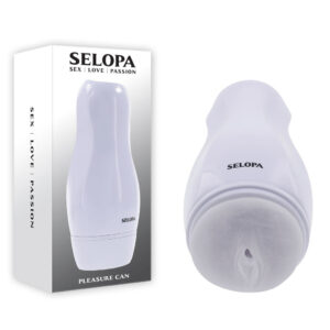 Selopa PLEASURE CAN Vibrating Masturbator Stroker 25cm