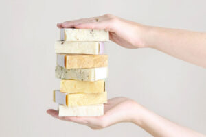 Set of 6 Natural Soap Bars